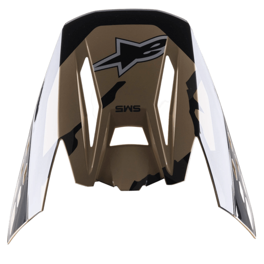 Alpinestars S-M5 Rover Vizier – Zand mandarijn camo glanzend