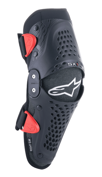 Alpinestars Jeugd SX-1 Kniebeschermers – Zwart rood