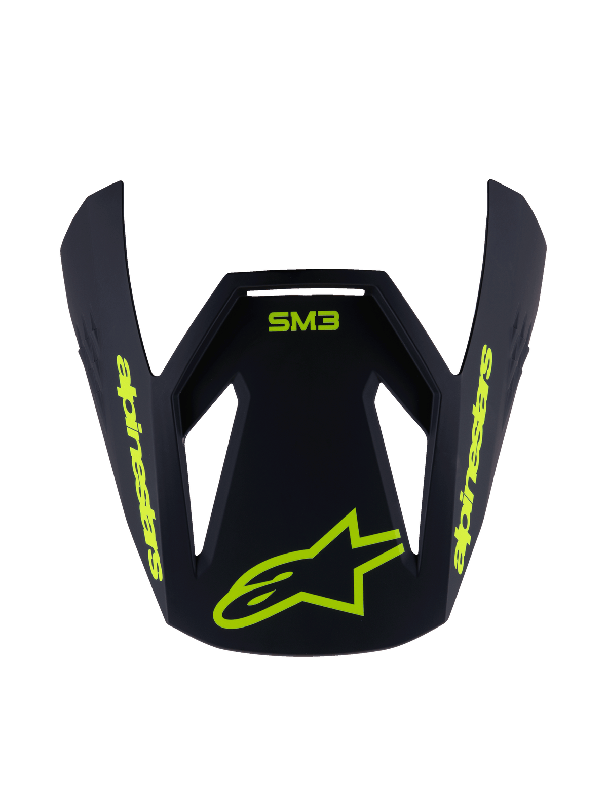Alpinestars Jeugd S-M3 Radium Vizier – Zwart geel fluo mat