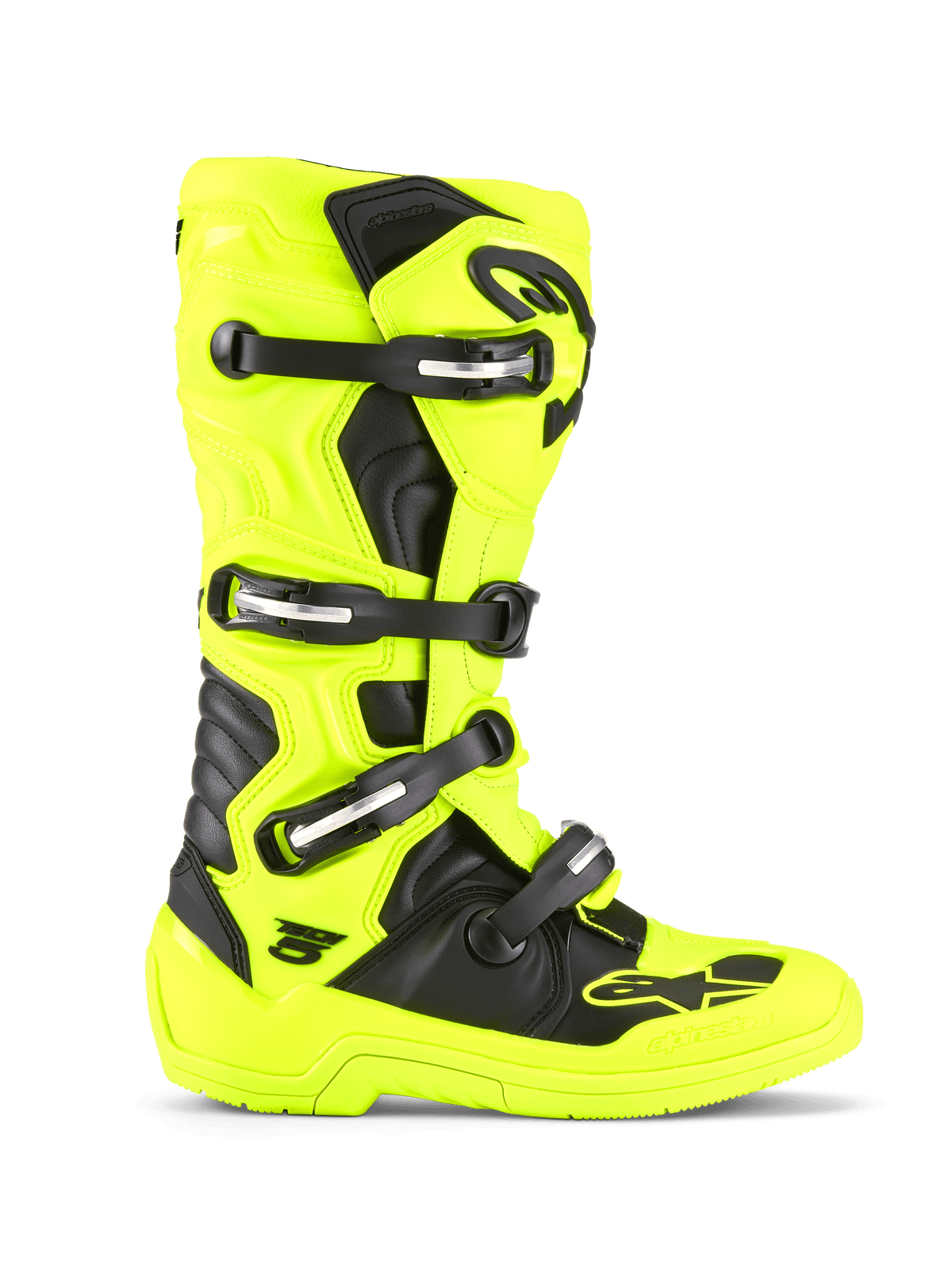 Alpinestars Tech 5 Laarzen – Geel fluo zwart