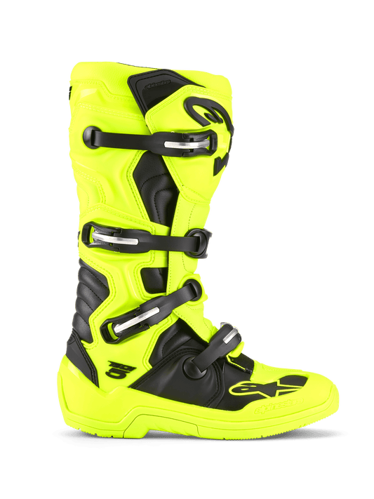 Alpinestars Tech 5 Laarzen – Geel fluo zwart