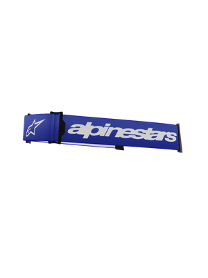 Alpinestars Supertech Lunette de motocross Bande – Bleu blanc