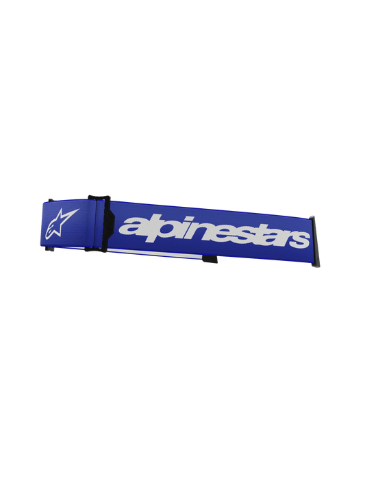 Alpinestars Supertech Crossbril Band – Blauw wit
