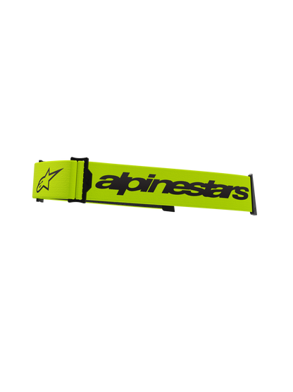 Alpinestars Supertech Crossbril Band – Geel fluo zwart