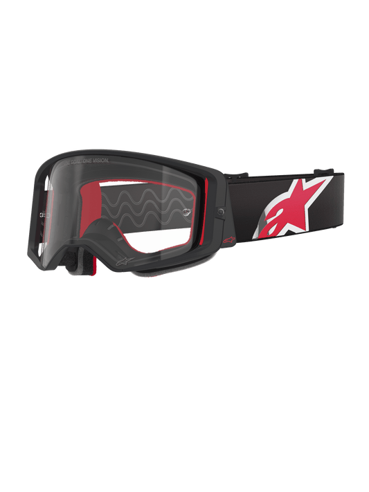 Alpinestars Supertech Corp Crossbril – Zwart rood helder