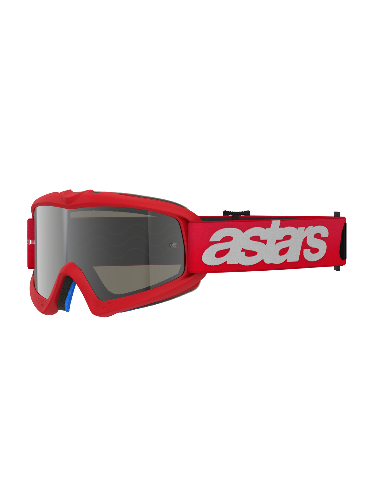 Alpinestars Vision Jeugd Blaze Crossbril – Rood spiegel zilver
