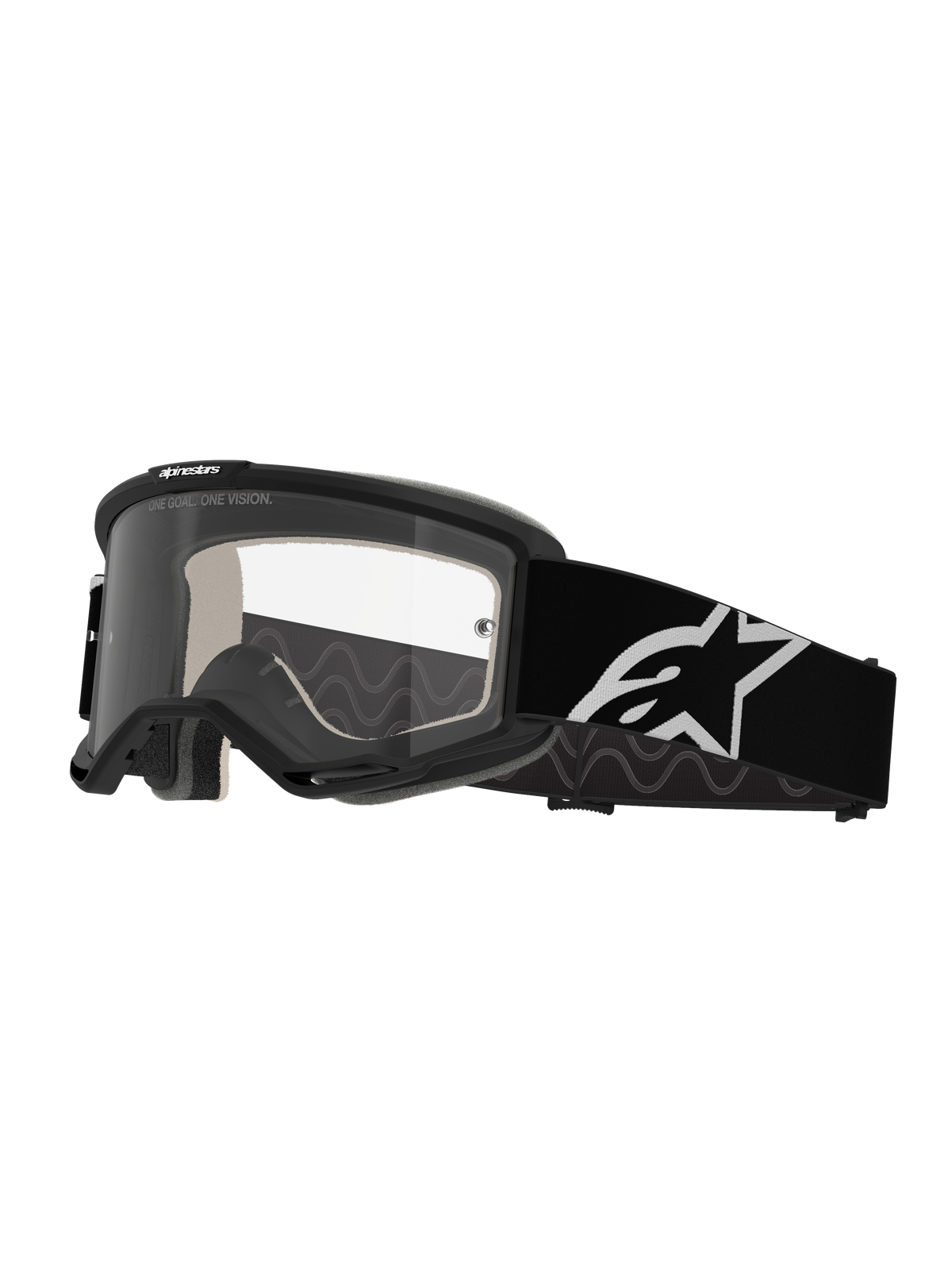 Alpinestars Vision 5 Corp Crossbril – Zwart helder