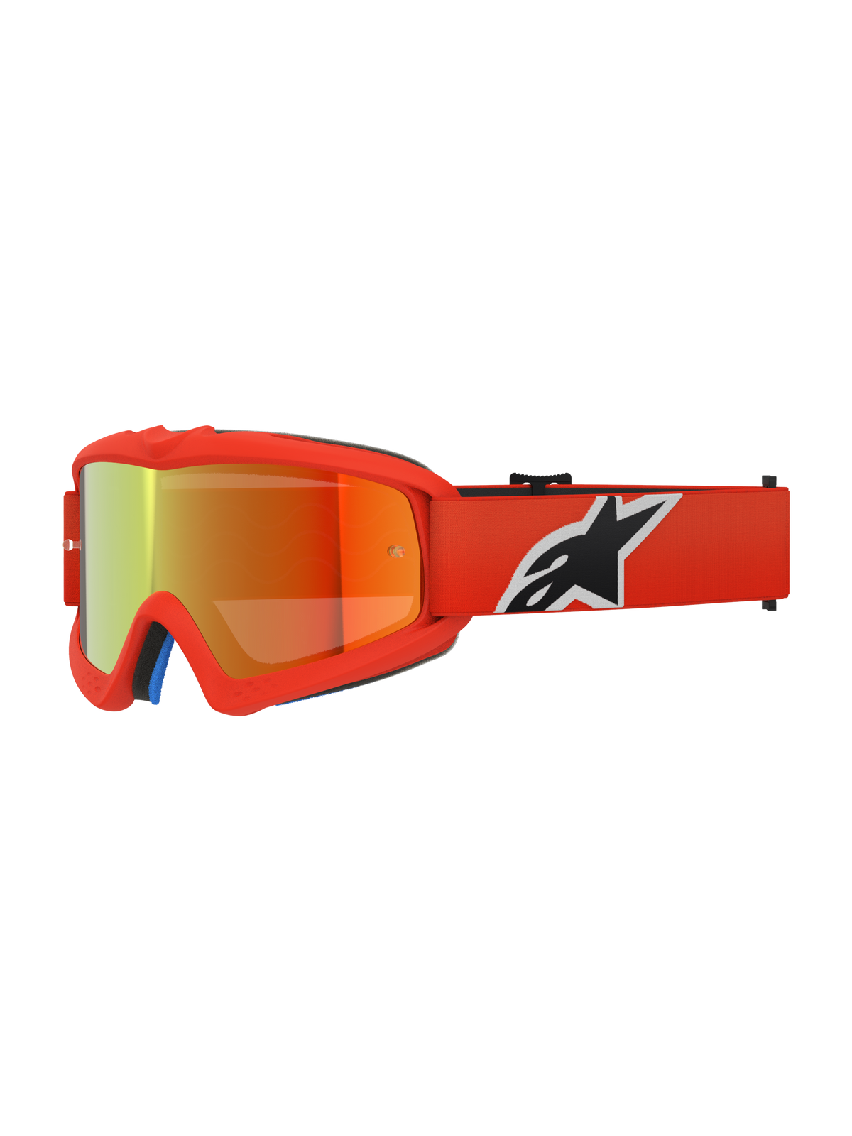Alpinestars Vision Jeugd Corp Crossbril – Oranje spiegel rood