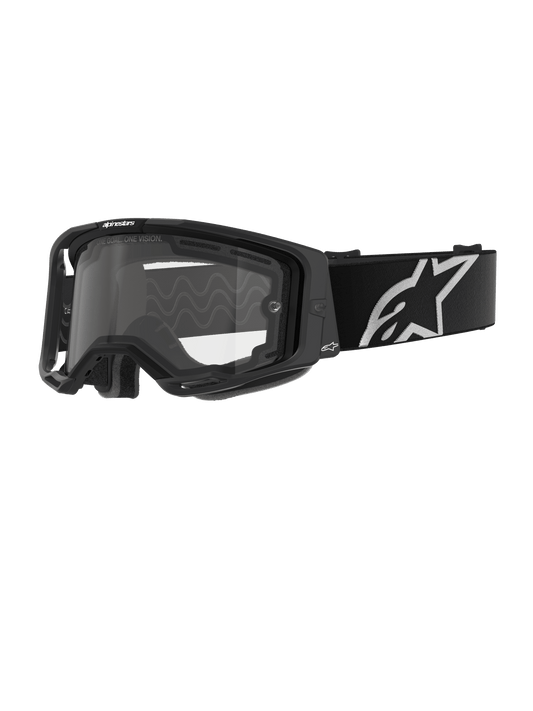 Alpinestars Vision 8 Corp Crossbril - Dual Pane – Dubbel glas zwart transparant