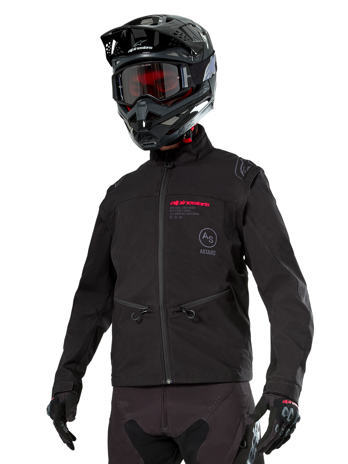 Alpinestars Lite-Dura Softshell Jas – Zwart