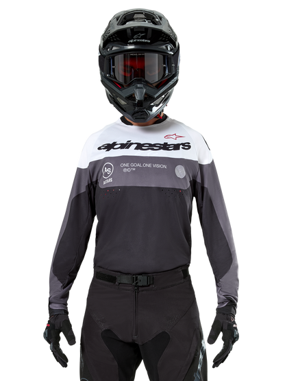 Alpinestars Pro-Dura Jersey – Zwart magneet wit