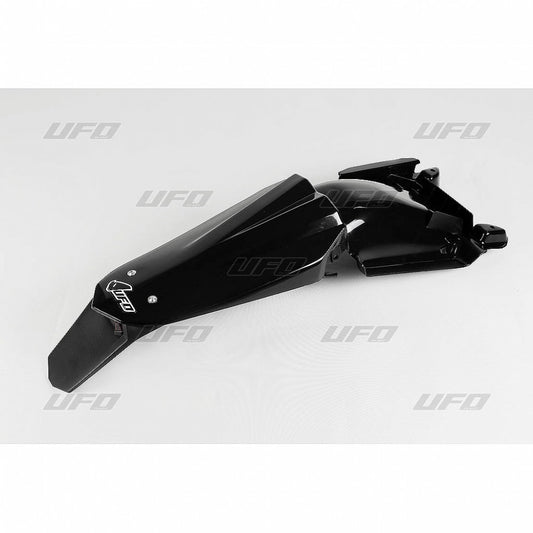 Guardabarros trasero UFO Enduro con luz HVA TC/TE250-510 08- Negro 001