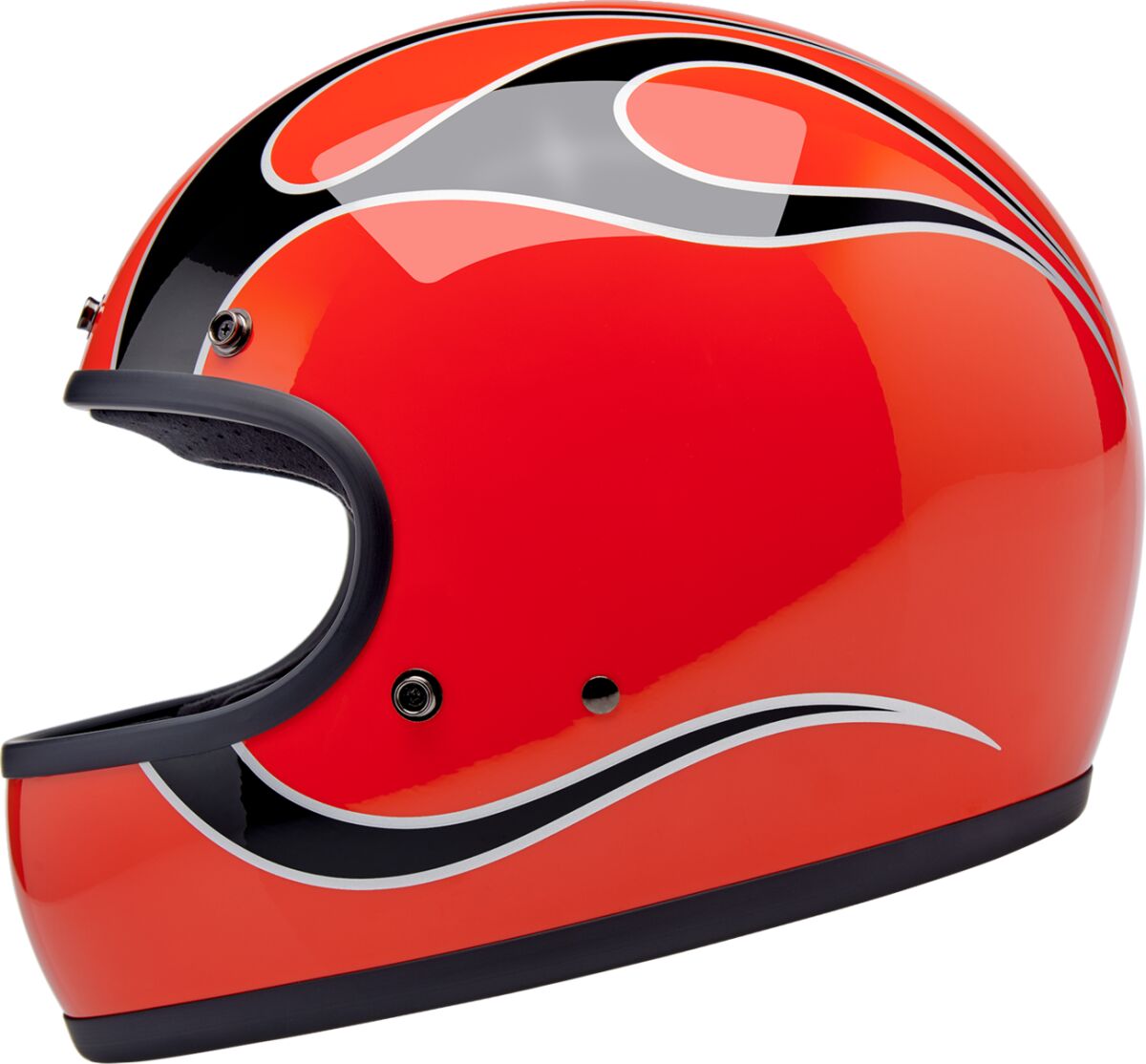 BILTWELL Gringo integraalhelm Competition Orange — maat M - MxProStoreParts