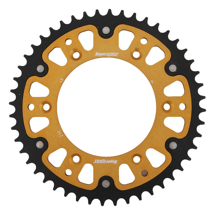 Supersprox Stealth Rear sprocket HO CR/CRF 87- Gold 48 – RST-210:48-GLD