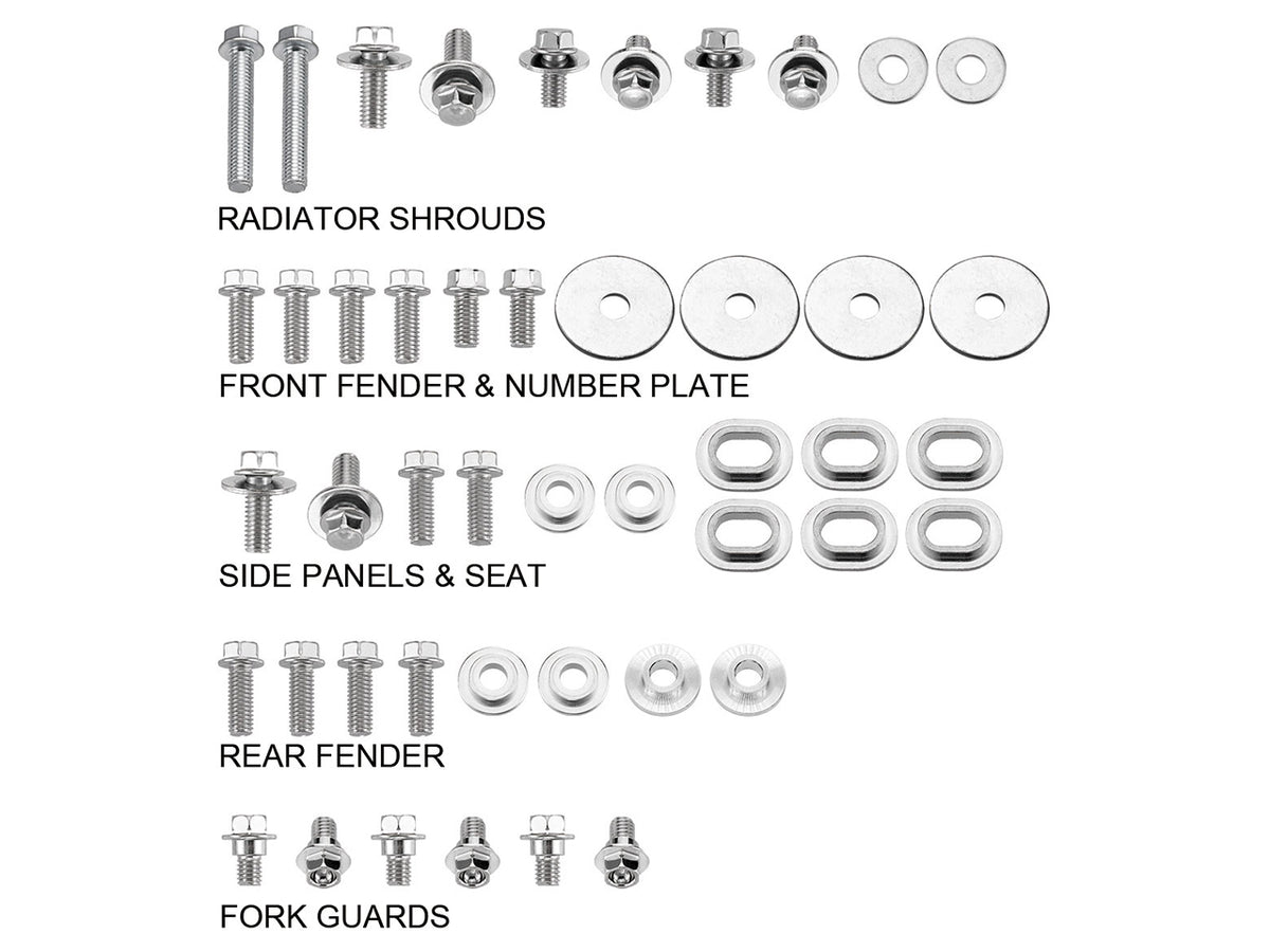 Sixty5 Body Panel Hardware Pack Suzuki – MX-12161