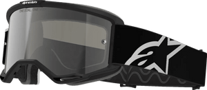 Alpinestars Vision 5 Corp 2 crossbril – zwart/wit, zilveren spiegellens