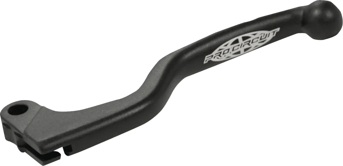 PRO CIRCUIT gesmede aluminium koppelingshendel zwart — voor o.a. HONDA CR 125 R (2004–2007) - MxProStoreParts