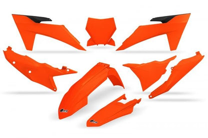 UFO Plastic kit 5-parts KTM SX/SXF125-450 Neon Orange 23-24