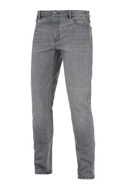 JOHN DOE Pioneer Mono herenmotorbroek lichtgrijs – maat 33/34