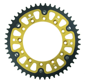 Supersprox Stealth Rear sprocketYA YZ/WRF/YZF 99- Gold 48 – RST-245/2:48-GLD
