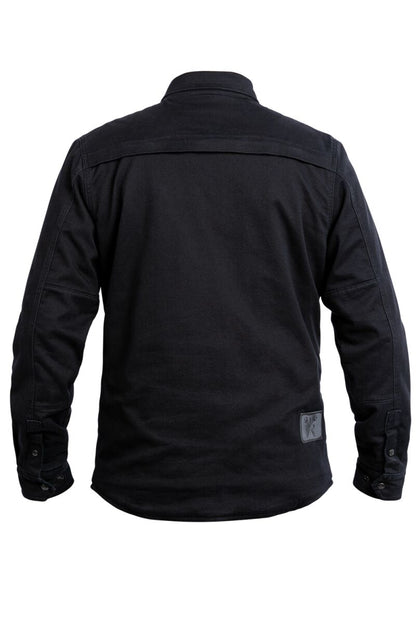 JOHN DOE Motoshirt herenjas zwart 3XL