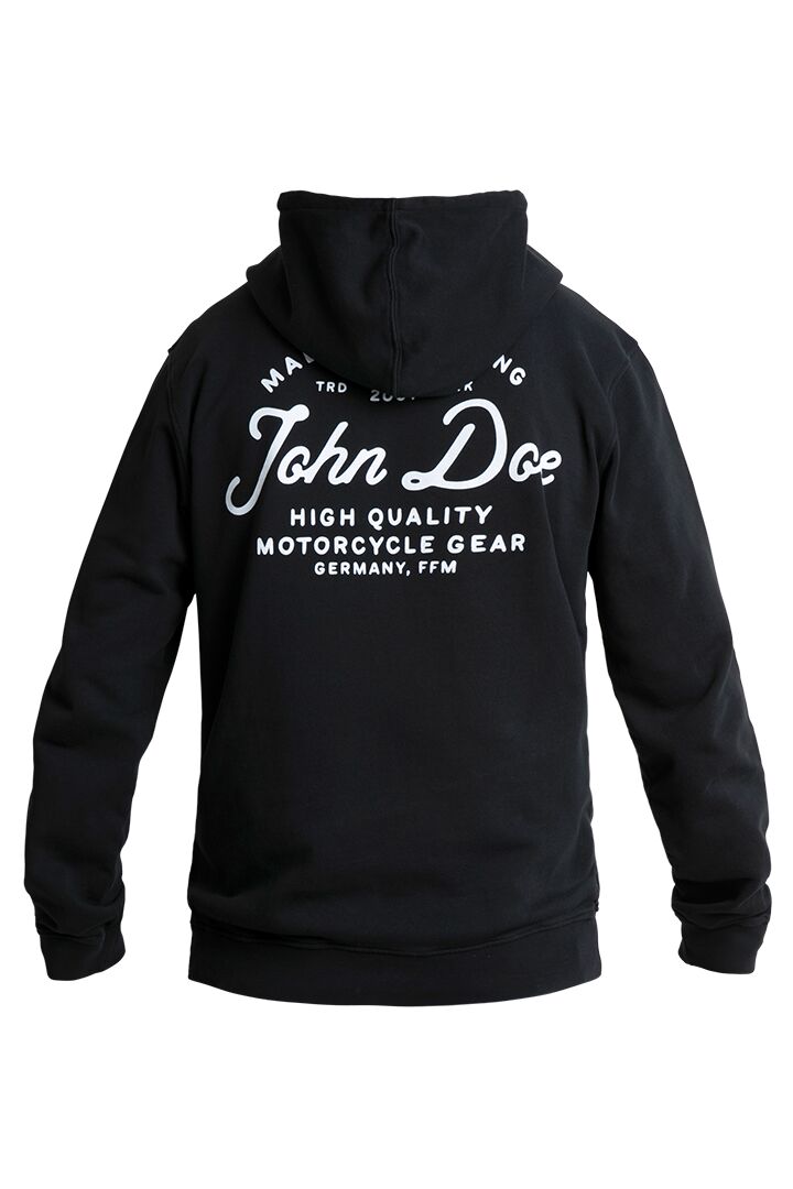 JOHN DOE JD Lettering capuchontrui zwart 2XL - MxProStoreParts