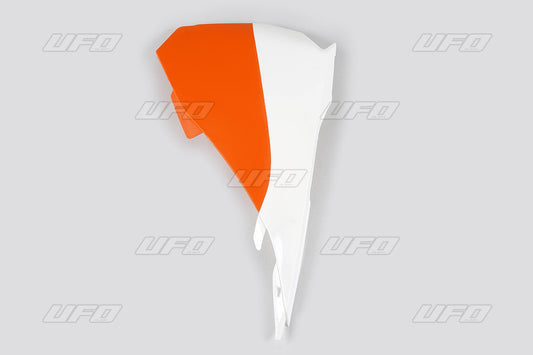 UFO Air box cover KTM SX85 13-17 left White/orange (2015)