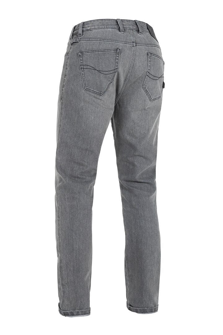 JOHN DOE Pioneer Mono herenmotorbroek lichtgrijs – maat 33/34