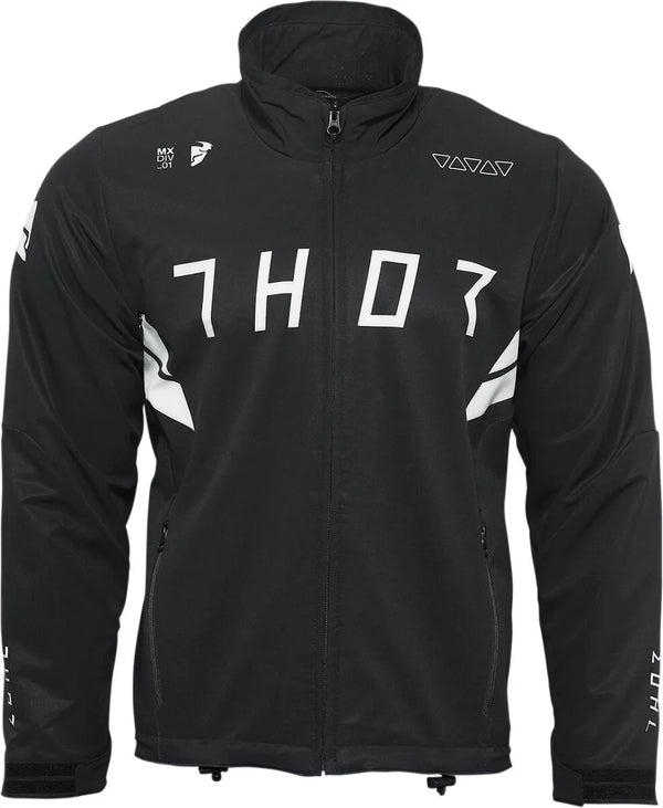 THOR Warmup jas – Zwart/Wit