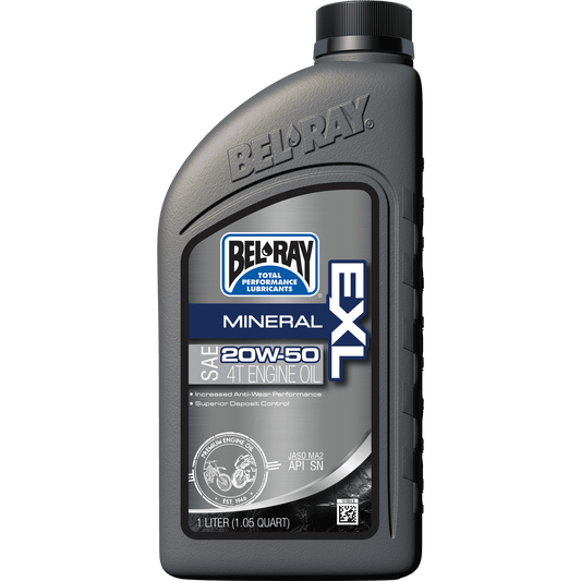 Bel-Ray EXL Mineral 4 tiempos 20W-50 1 L