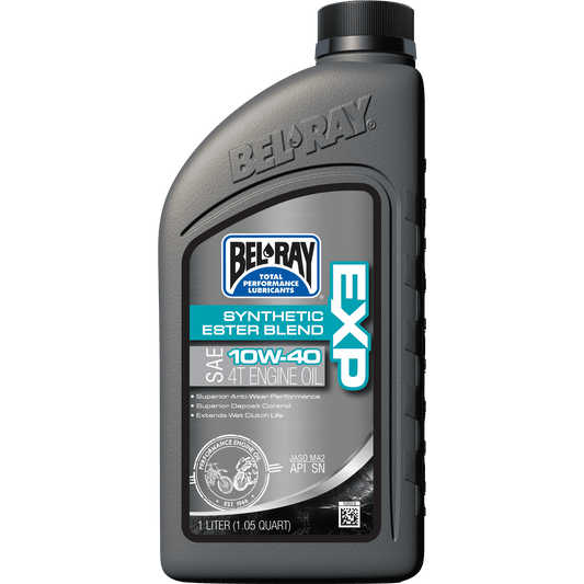 Bel-Ray EXP Mezcla Sintética de Éster 4T 10W-40 1 L