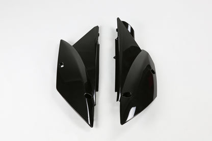 UFO Side number plates KLX110 10- Black 001