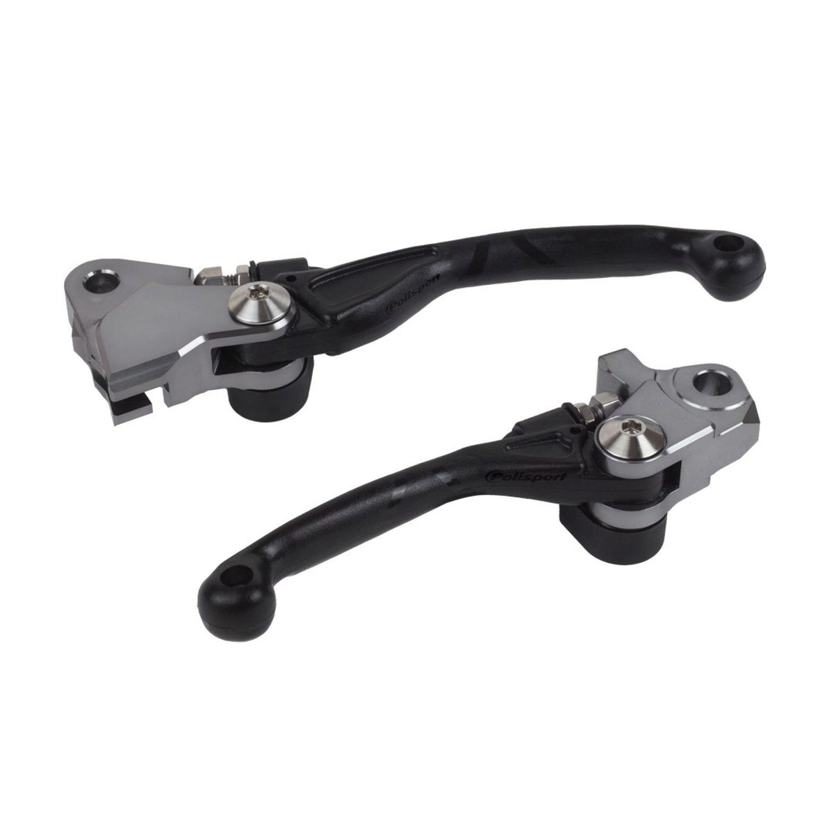 Fabrikantillustratie: Polisport Pivot Lever Set KTM250-450SX 14-.. EXCF 14-.. Black (Pr)