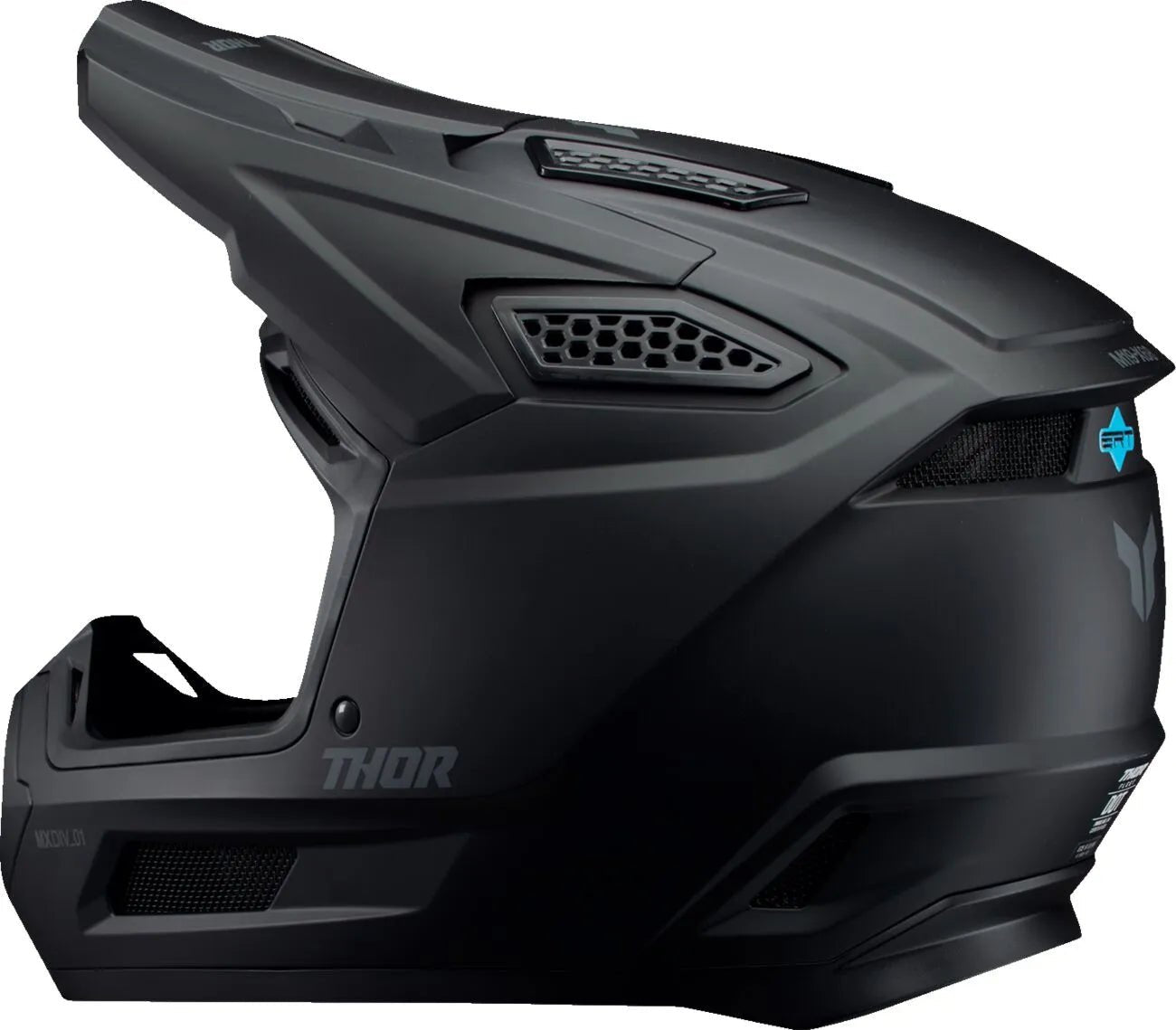 THOR Fleet Blackout Helmmatte XL Schwarz - MxProStoreParts