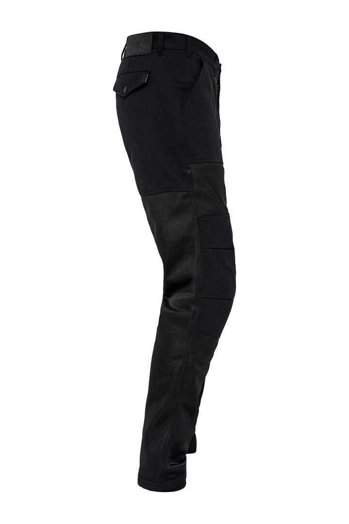 JOHN DOE Aero Mesh herenmotorbroek zwart 32/34 - MxProStoreParts