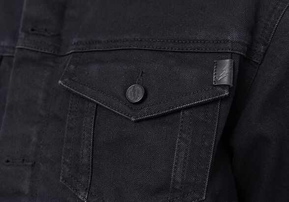 JOHN DOE Maverick herenjas van XTM® Denim zwart 2XL - MxProStoreParts