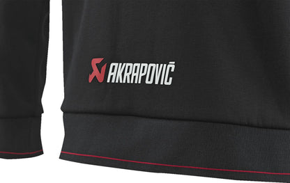 AKRAPOVIC Corpo herenvest met capuchon en ritssluiting zwart XL