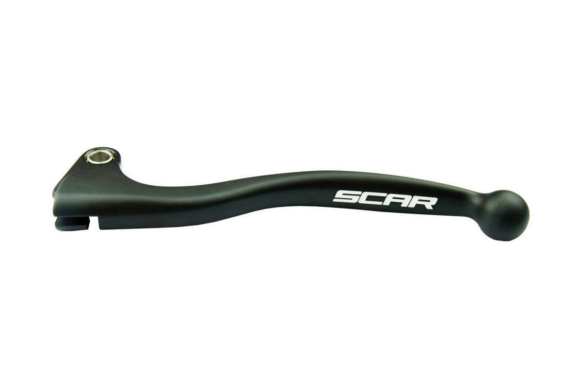 SCAR RACING gesmede aluminium koppelingshendel met lager — voor o.a. KAWASAKI KX 125 M (2006–2008) - MxProStoreParts