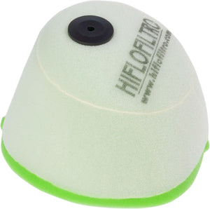 HIFLOFILTRO tweelaags schuimluchtfilter — voor o.a. KAWASAKI KX 125 K (1997–1998)