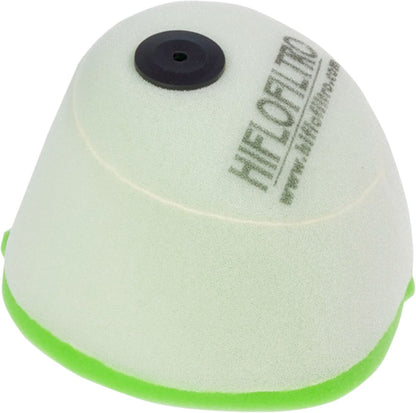HIFLOFILTRO tweelaags schuimluchtfilter — voor o.a. KAWASAKI KX 125 K (1997–1998)
