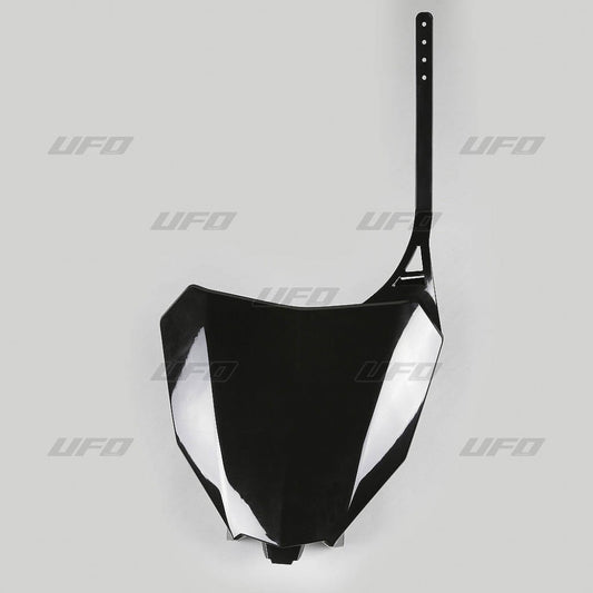 UFO Front Number Plate CRF250R/RX 18-21 / CRF450R/RX 17-20 Black 001