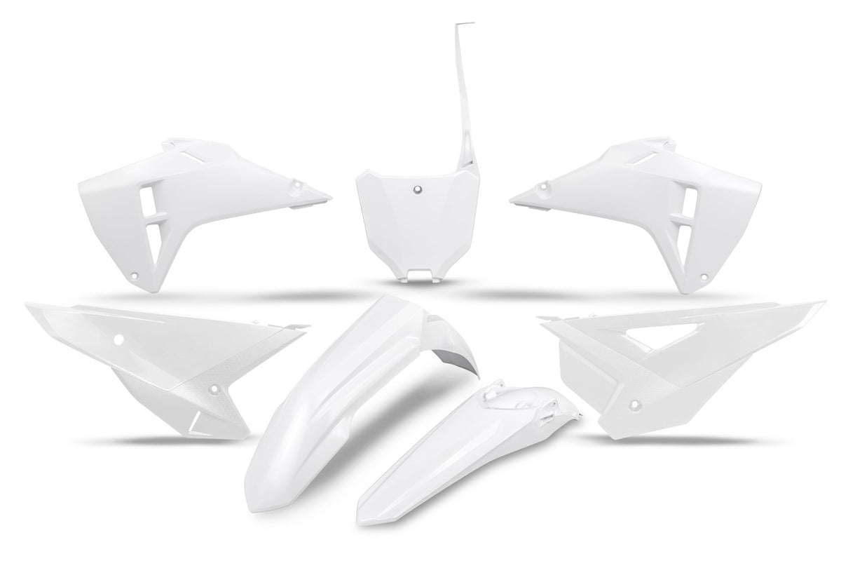 UFO Plastic kit 5-parts White CRF250R 25-. CRF450R 25-..