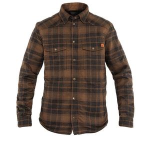 JOHN DOE Motoshirt herenjas bruin 3XL