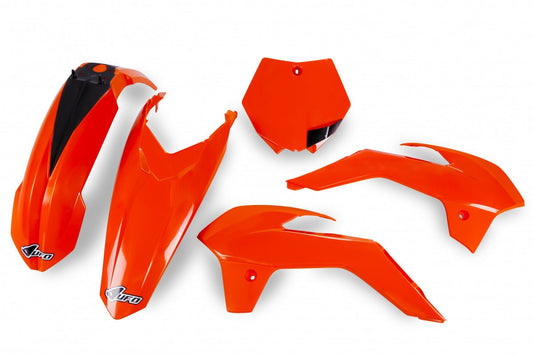 Kit de plástico UFO 5 piezas naranja fluor KTM SX85 13-17