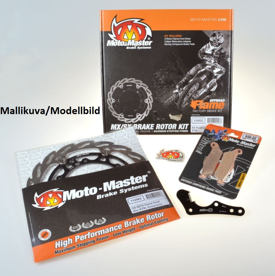 Moto-Master Kit Floating Ø260 Offroad 85SXTC85MC85 (disc-Adapter-Brakepad