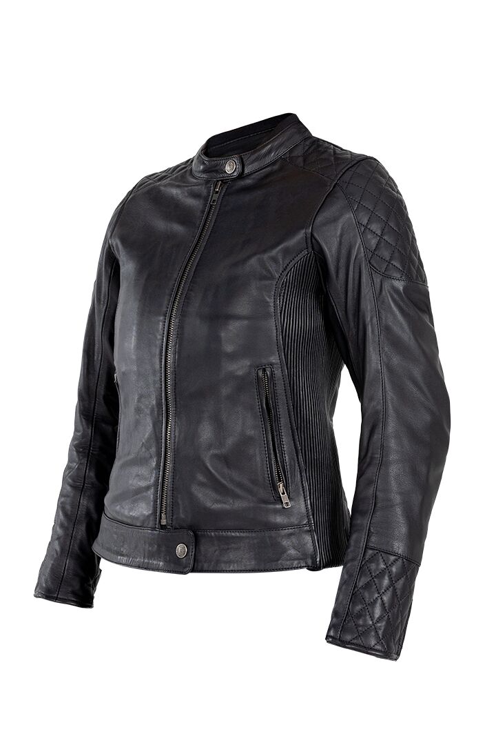JOHN DOE Adina leren damesjas zwart XS