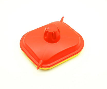 DT-1 RACING EUROPE luchtfilterkastafdekking van PVC – donkeroranje — voor o.a. GAS GAS MC 85 17/14 (2022–2024) - MxProStoreParts