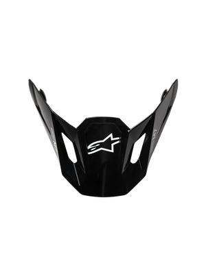 Alpinestars S-M7 Solid helmklep – Zwart glanzend