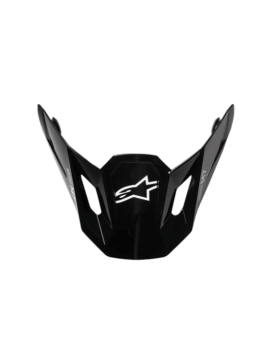 Alpinestars S-M7 Solid helmklep – Zwart glanzend