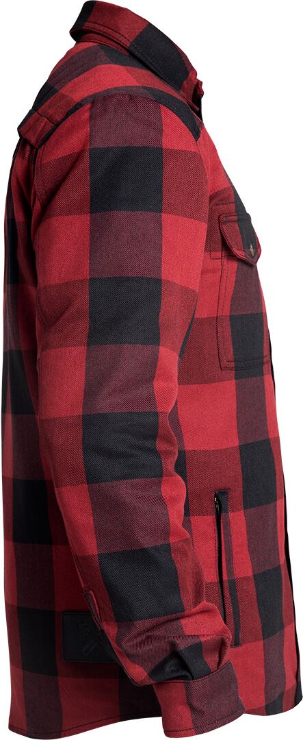 JOHN DOE Motoshirt herenjas rood, maat M - MxProStoreParts
